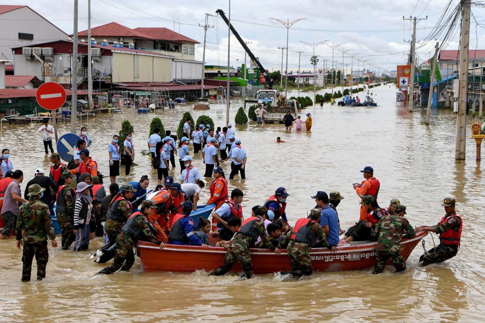 Massive flooding in Cambodia ABSCBN News