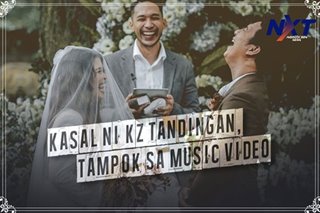 Kasal ni KZ Tandingan, tampok sa music video