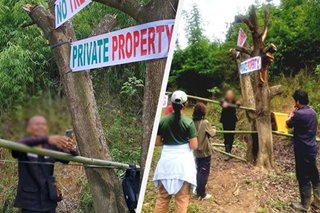 Masungi conservationist says presence of armed guards, fencing off georeserve illegal