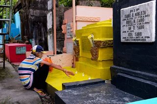 Bringing color to Manila North Cemetery