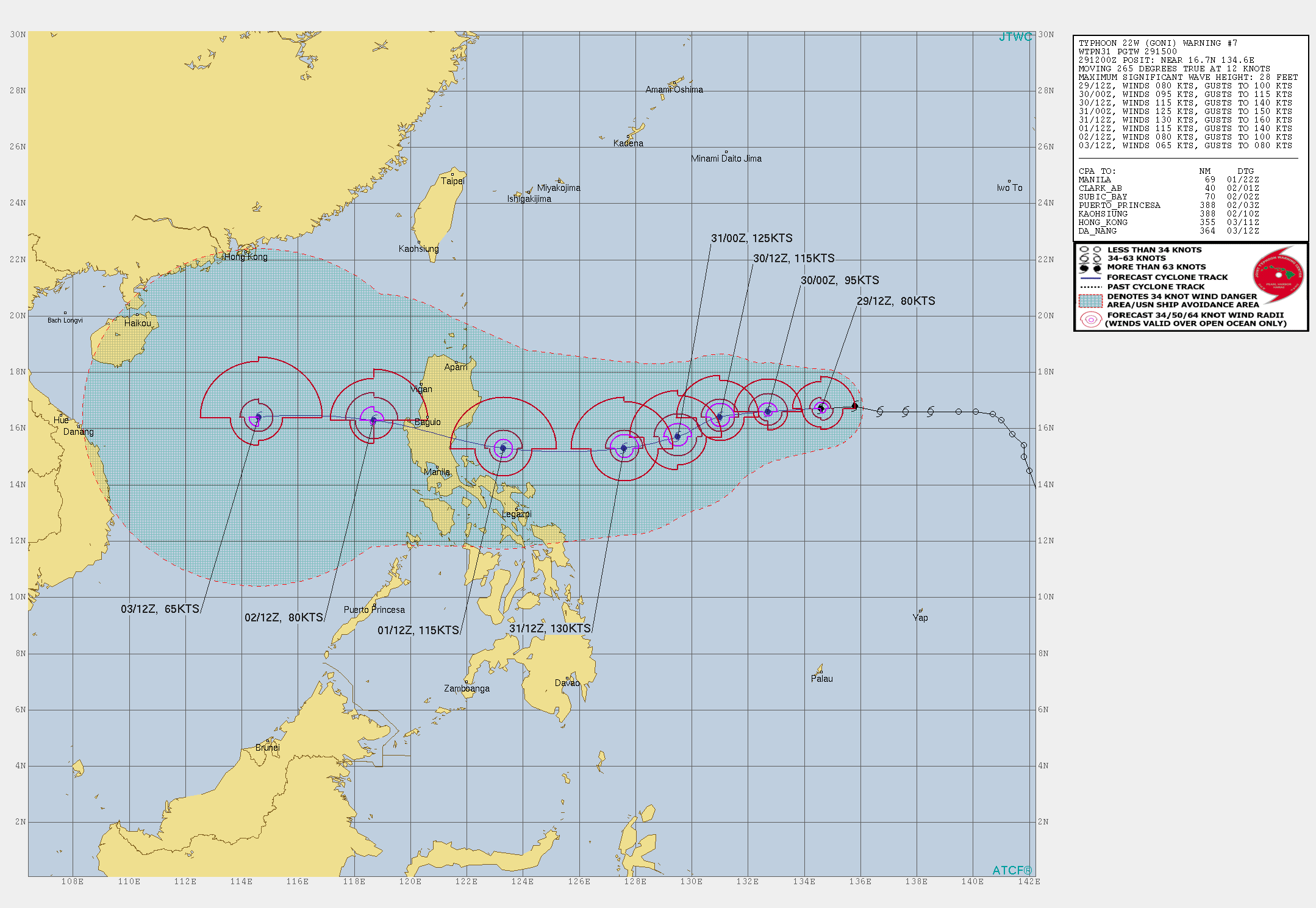 US JTWC: &#39;Rolly&#39; to become super typhoon before Luzon landfall 1