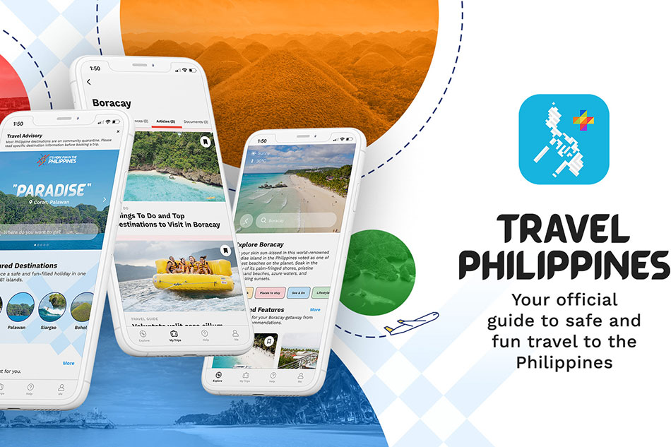 &#39;Travel Philippines&#39; app launched as tourism slowly reopens 1