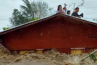 Flashflood hits Cagsawa Ruins