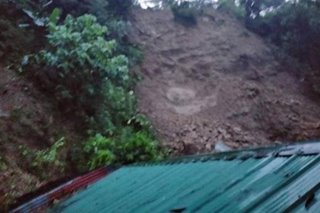 4 pamilya apektado ng landslide sa Catbalogan City