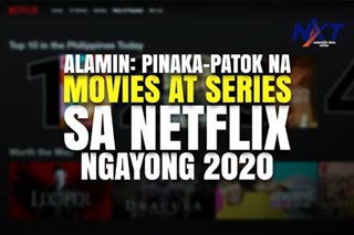 Alamin: Pinakapatok na movies at series sa Netflix Philippines ngayong 2020