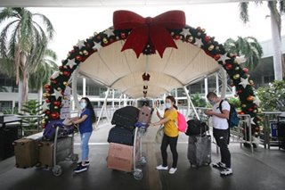 DFA sends home over 13,000 OFWs a week before Christmas