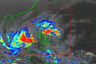 Vicky makes landfall over Puerto Princesa