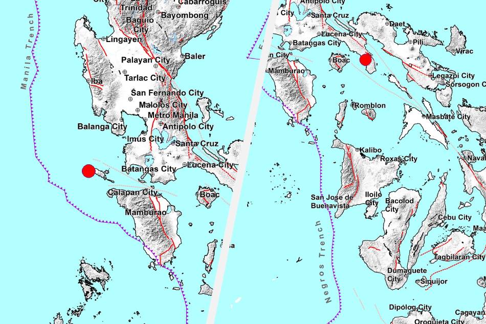 2 more earthquakes felt in Southern Luzon on Christmas Day ABSCBN News