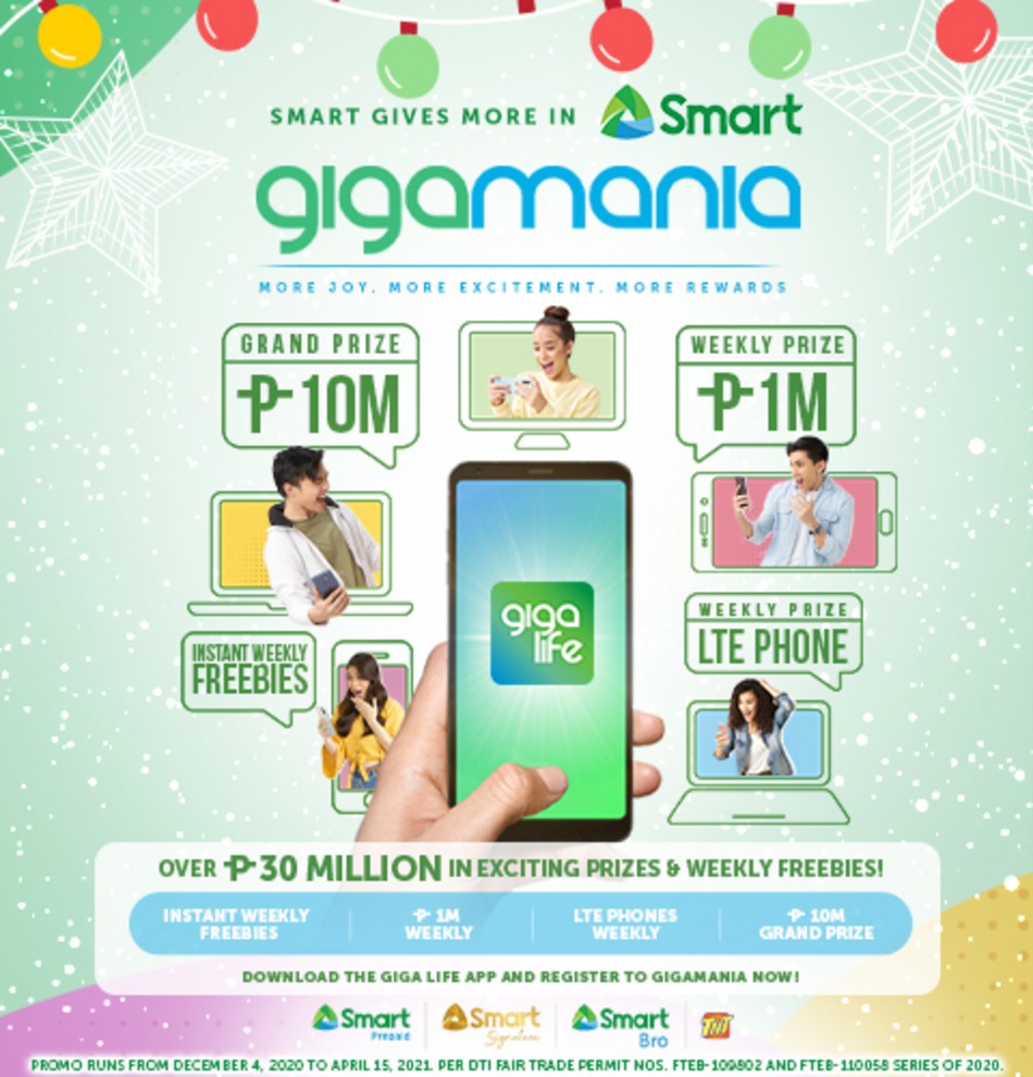 Smart welcomes 2021 with GIGAMANIA | ABS-CBN News