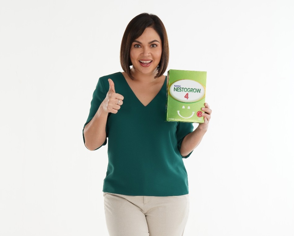 What Judy Ann looks for in food and milk for her kids 4