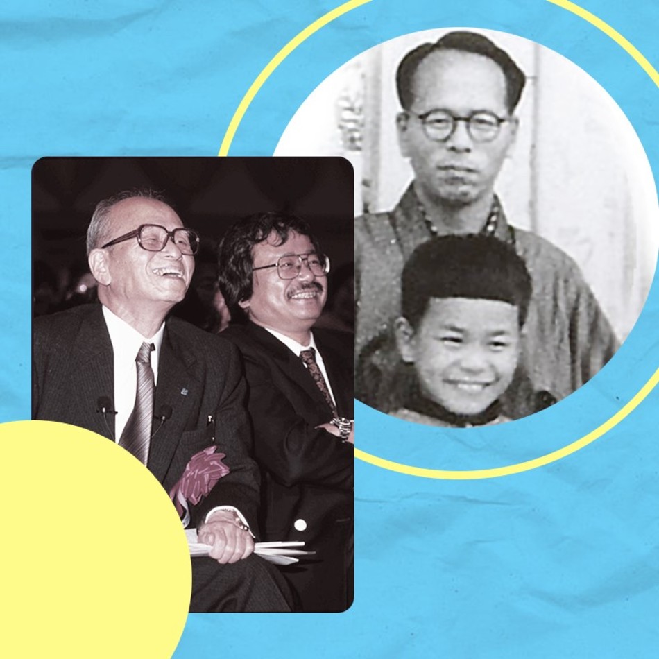 The founder of the Kumon Method, Toru Kumon, and his eldest son Takeshi Kumon. Photo Source: Kumon