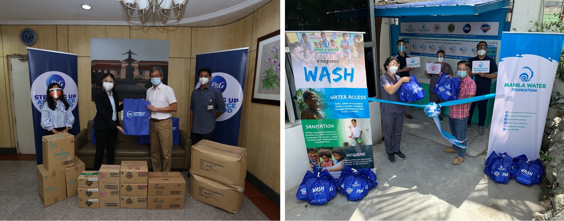 P&G Safeguard's P100 million donation aims to support the community by accelerating its SAFEWash movement. Photo source: P&G Safeguard