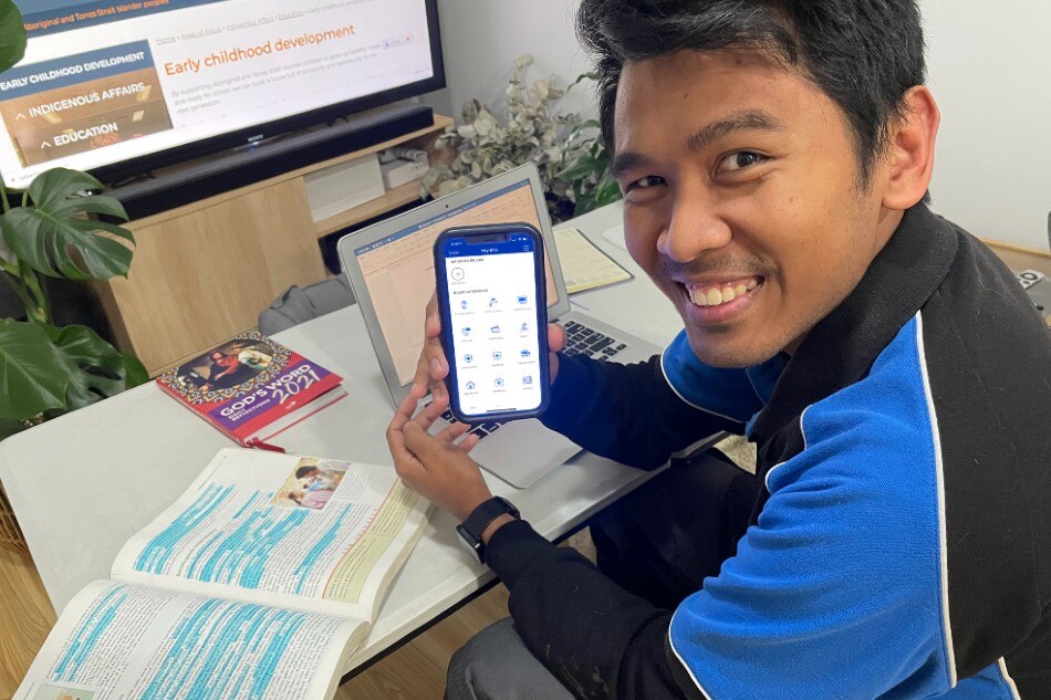A relief assistant educator based in Australia, Joseph Azrael Daluz shares that he has been using GCasg for a few months now. Photo source: GCash