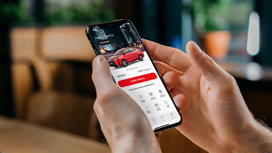 The Toyota app lets you do more in just a few taps. Photo source: Toyota Motor Philippines website [LINK OUT: https://toyota.com.ph/