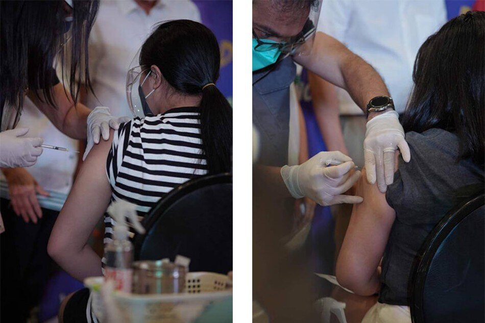 Vaccination for adults continues alongside the inoculation of children in Pediatric Vaccination Centers. Photo source: SM