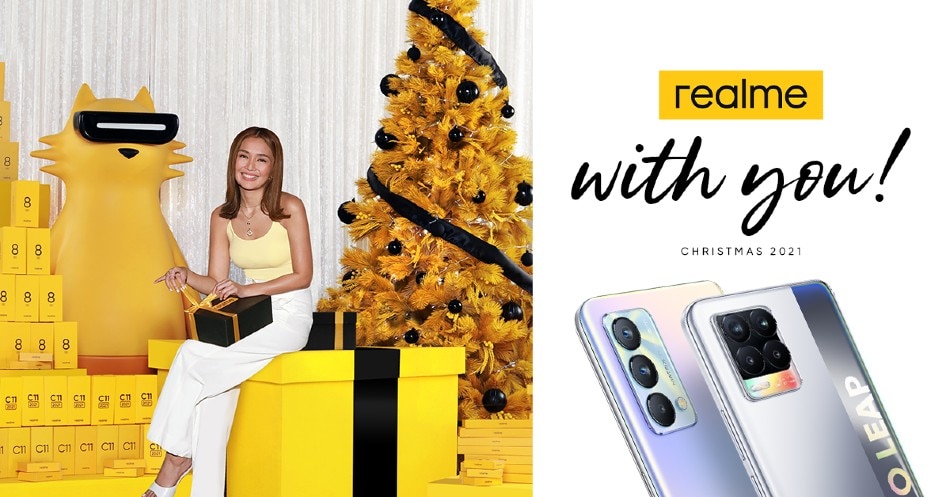 To thank its community and loyal supporters, realme is launching a holiday campaign titled #realmeWithYou. Photo source: realme