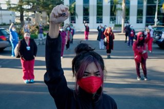 Southern California nurses protest state waiver