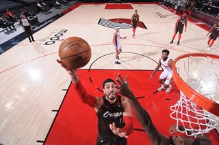 NBA: Enes Kanter pulls down 30 rebounds as Blazers top Pistons