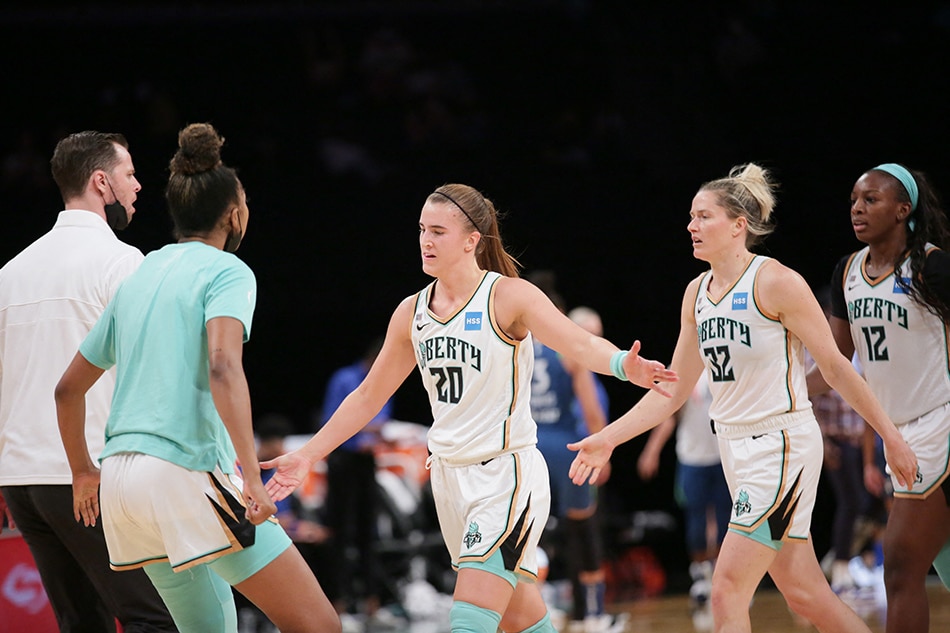 Sabrina Ionescu 3-pointer lifts Liberty to win in WNBA season opener