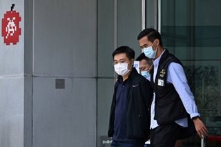Arrests of media people in Hong Kong