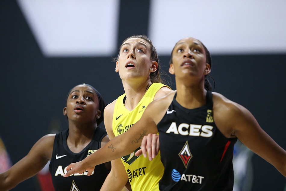 Aces top Storm in OT in showdown of WNBA&#39;s best 1