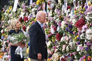POTUS, First Lady visit Florida apartment collapse memorial