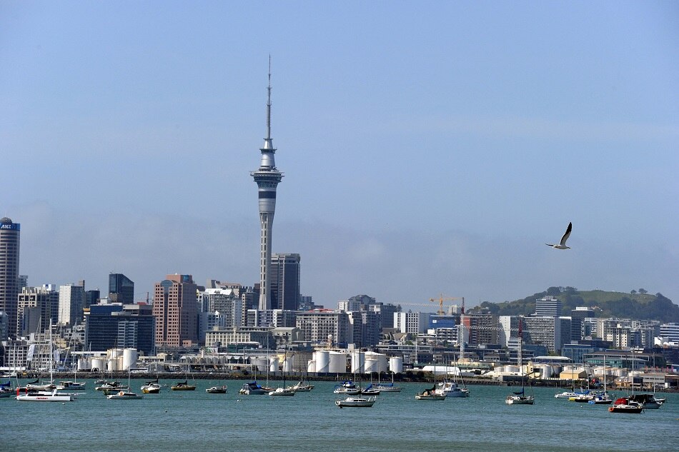 Prime Minister Jacinda Ardern has said the country will be in lockdown for at least 3 days while its largest city, Auckland (pictured), will remain in lockdown for 7 days. Gabriel Buoys, AFP/file