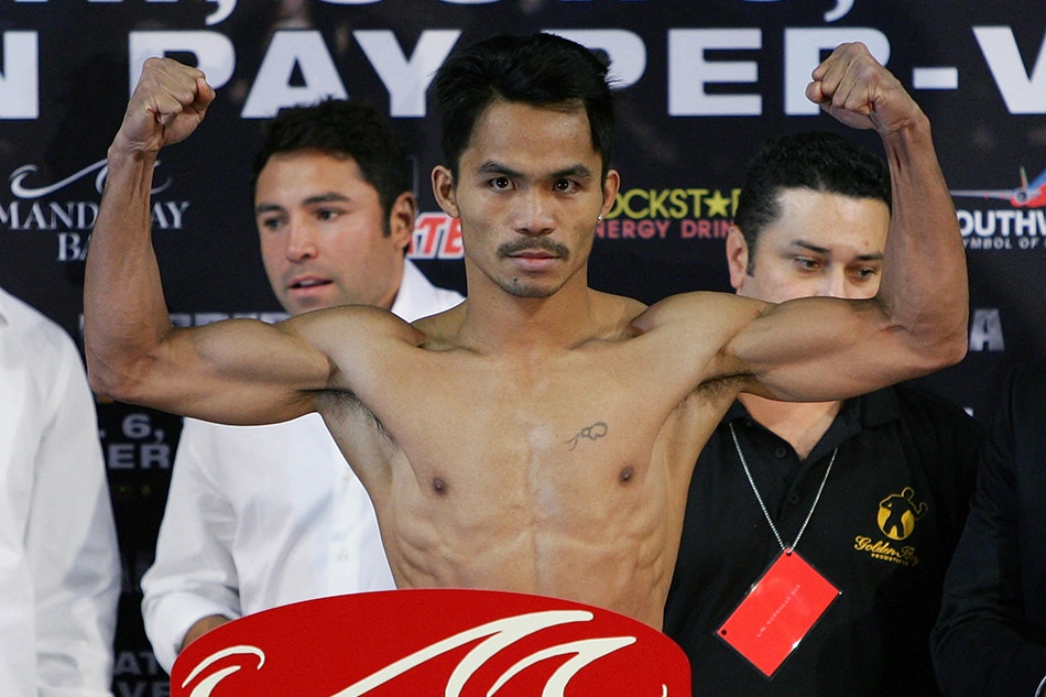 THROWBACK: Pacquiao weigh-in photos over the years 2