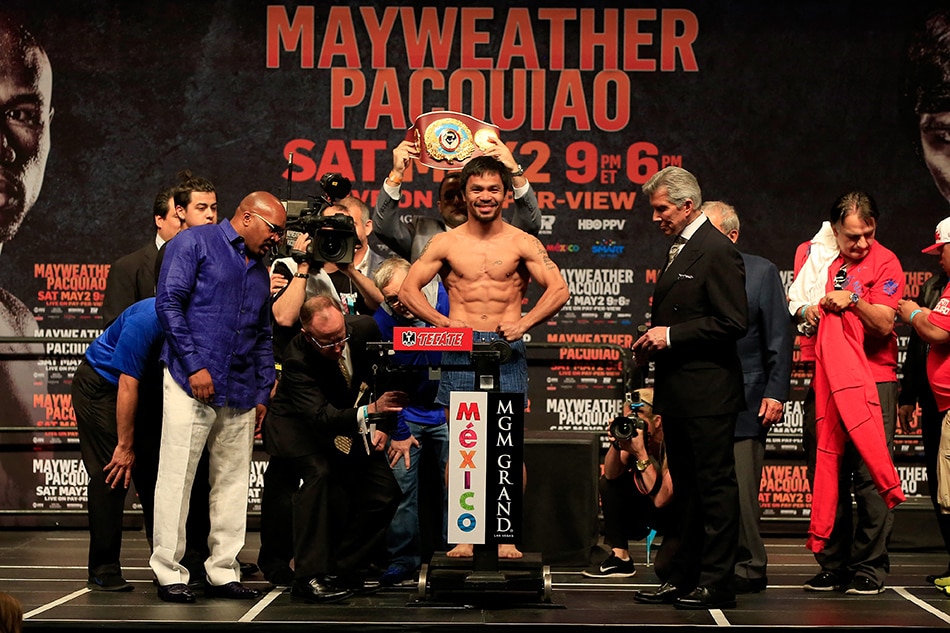 THROWBACK: Pacquiao weigh-in photos over the years 8
