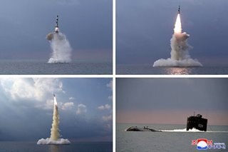 North Korea tested new 'submarine-launched ballistic missile'