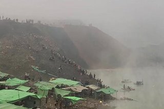 1 dead, 70 missing after landslide in Myanmar jade mine