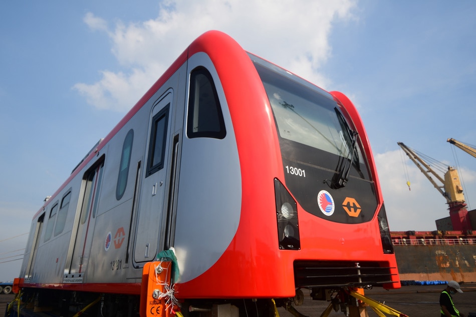 First Batch Of New Train Cars Unveiled For LRT-1 Extension | ABS-CBN News