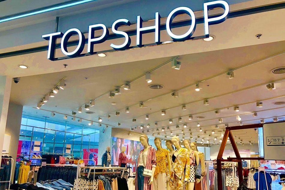 Topshop, Dorothy Perkins, Burton closing down stores in the Philippines 1