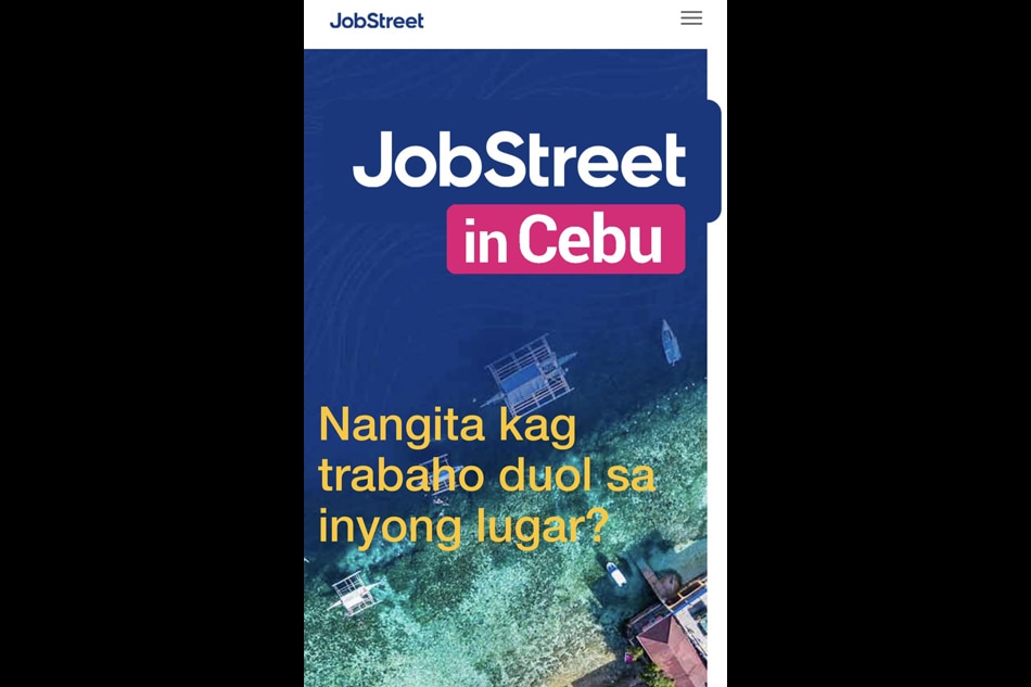 Jobstreet unveils microsites for Cebu, Davao, Iloilo 1