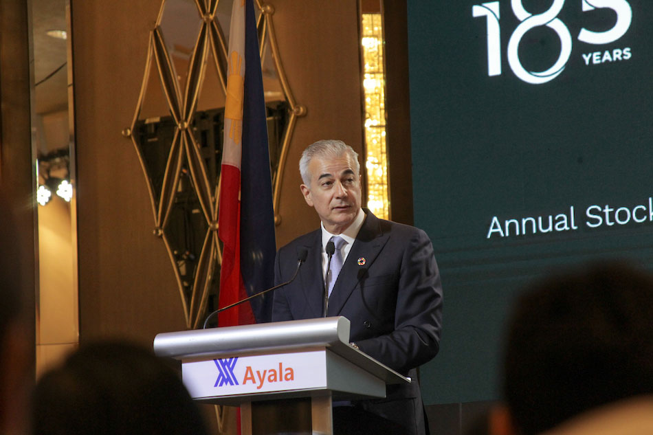 Ayala Corporation president and CEO Fernando Zobel De Ayala. 