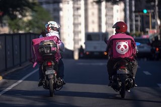 foodpanda sets P3.5 million for incentives, raffle in drive to get drivers vaccinated