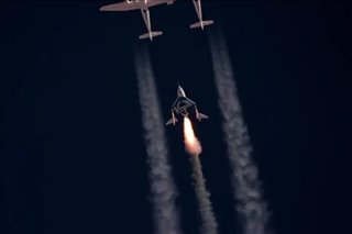 US grounds Virgin Galactic after space flight 'mishap'