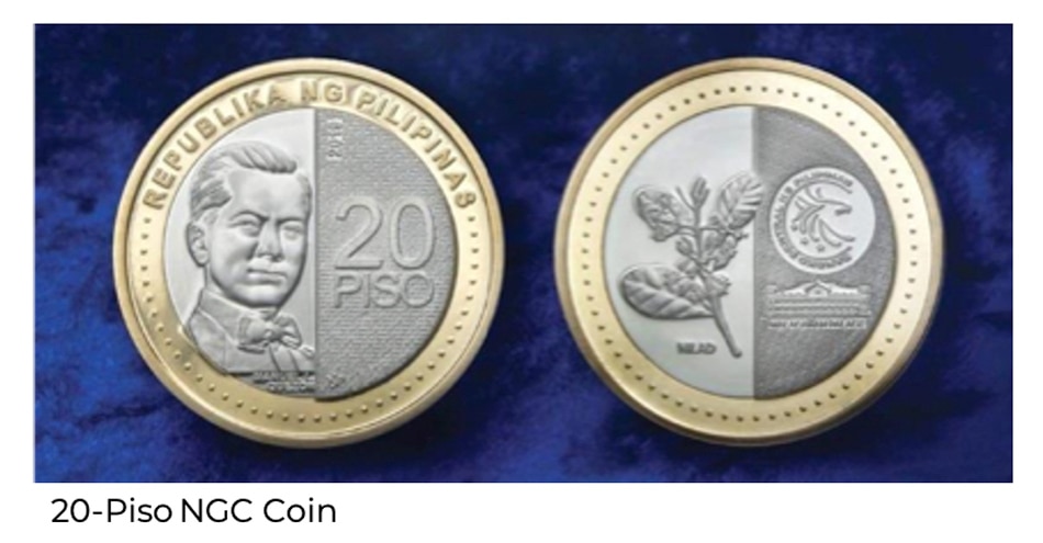 The P20 coin. Photo: BSP