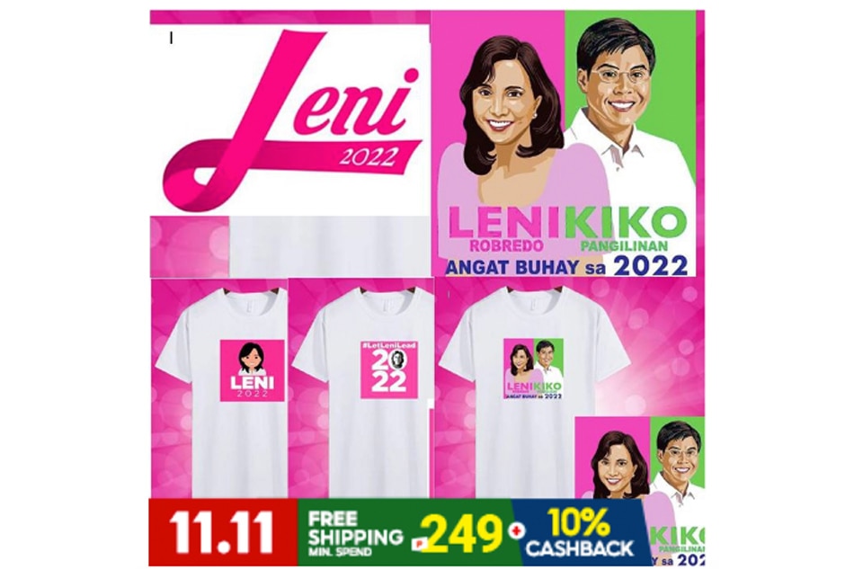 Online stores selling merch of presidential aspirants 3