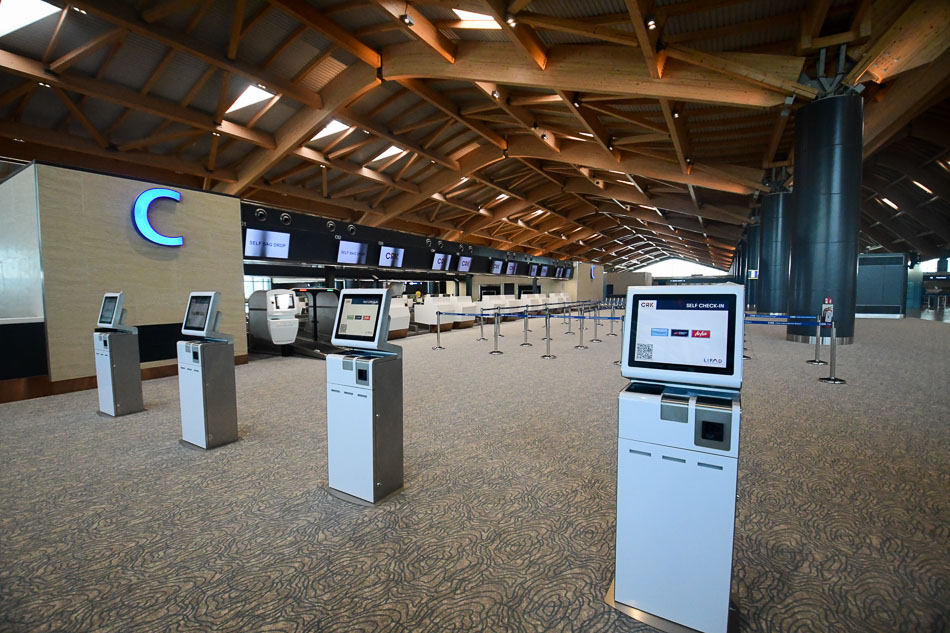 Clark International Airport's new terminal. Mark Demayo, ABS-CBN News/File