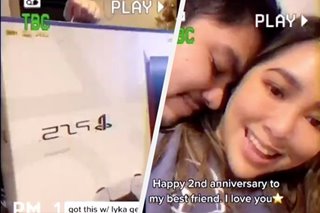 WATCH: Moira dela Torre surprises husband Jason with PS5 for 2nd anniversary