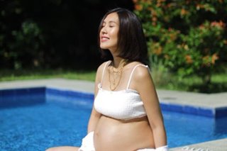 LOOK: Pregnant Liz Uy sports bikini in maternity shoot