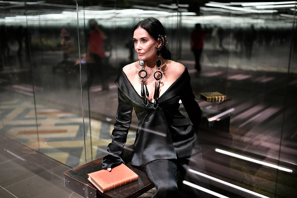 Demi Moore hits the catwalk for Paris Fashion Week ABSCBN News