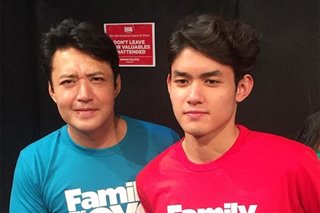 Proud dad Mark Anthony Fernandez has this advice to son Grae: 'Trabaho lang ng trabaho'