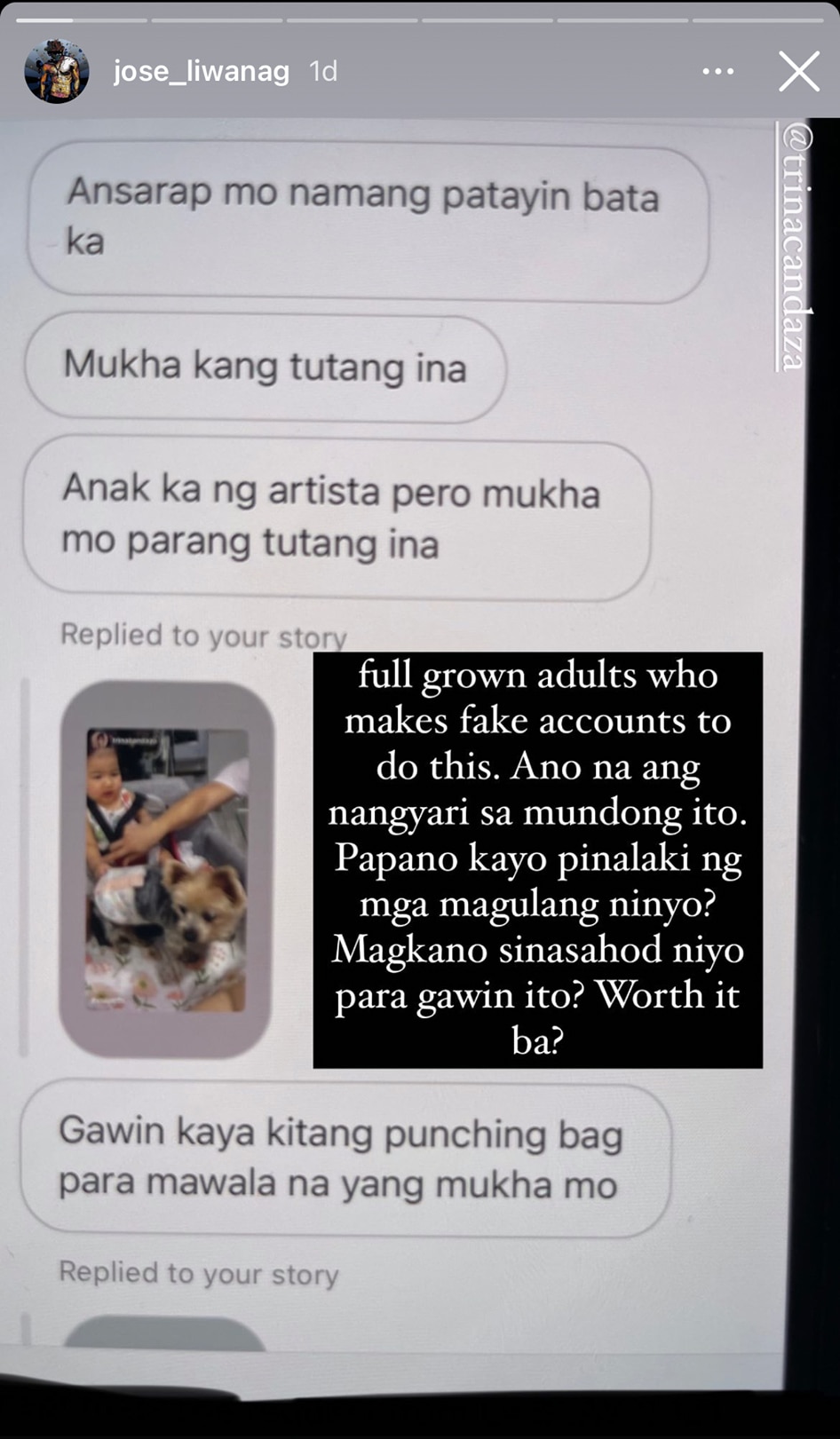 Carlo Aquino slams netizen who threatened to harm his baby 2