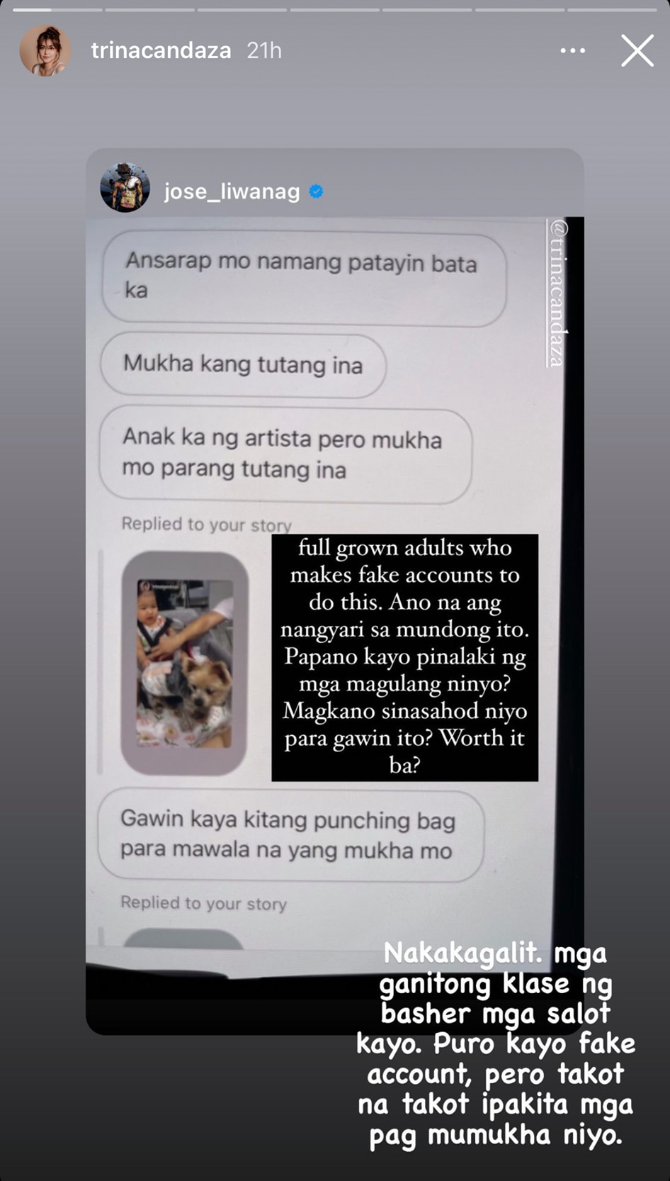 Carlo Aquino slams netizen who threatened to harm his baby 3