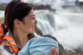 Alice Dixson nakabalik na sa Pilipinas kasama ang kaniyang baby