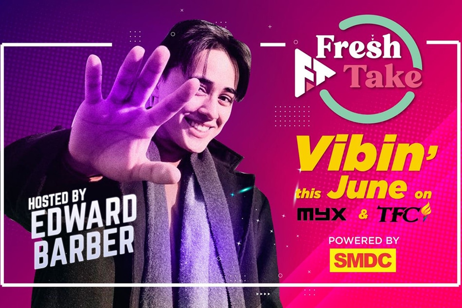 Edward Barber to host new ABS-CBN music show &#39;Fresh Take&#39; 1