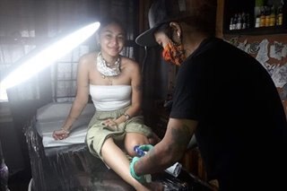 Nadine Lustre just got inked with these words