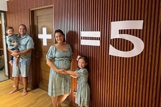 Nadine Samonte is pregnant with third child